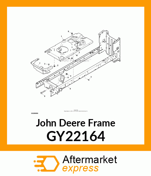 FRAME, SERVICE 100 SERIES 2015 GY22164