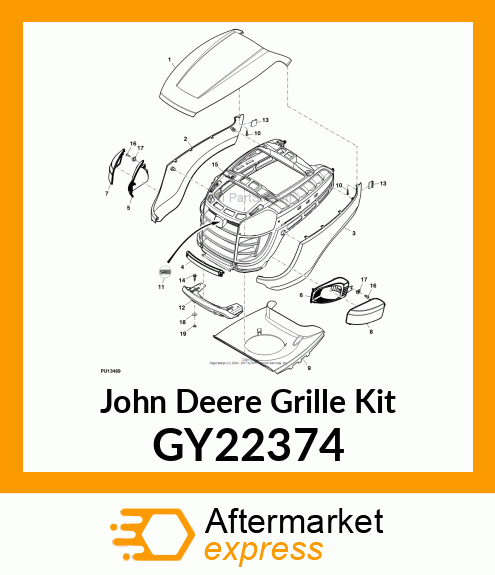 GRILLE KIT GY22374