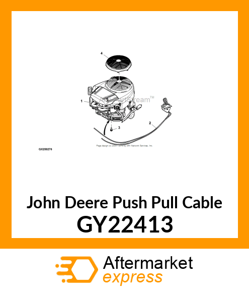 PUSH PULL CABLE GY22413