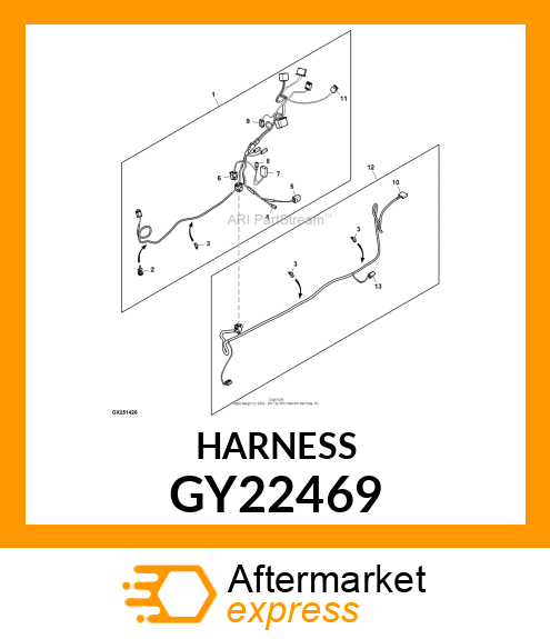 WIRING HARNESS GY22469