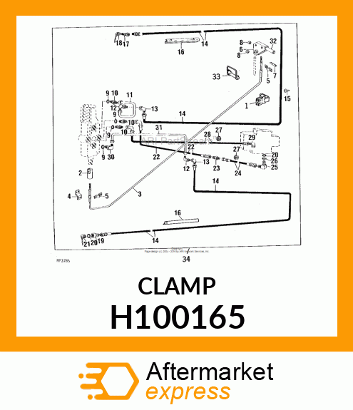 CLAMP H100165