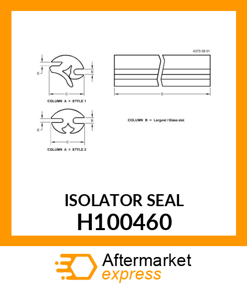 MOLDING H100460