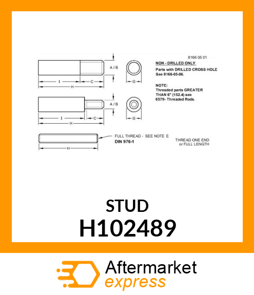 STUD H102489