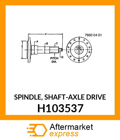 Spindle H103537