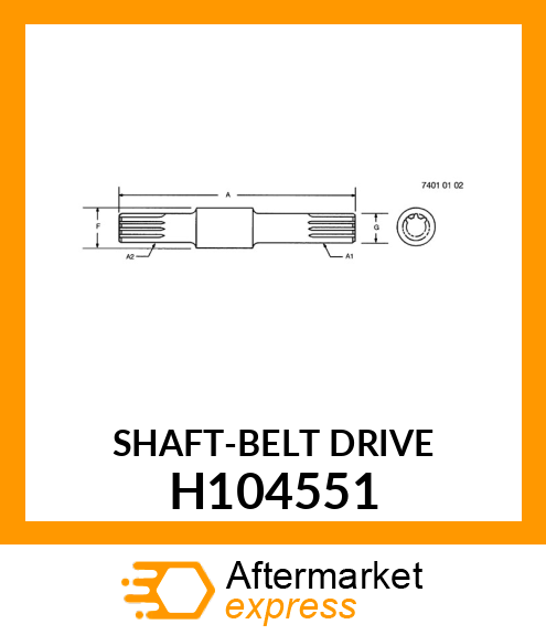Shaft H104551