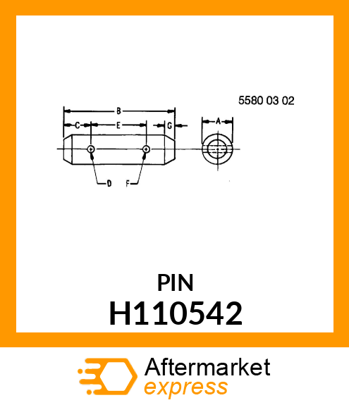 PIN H110542