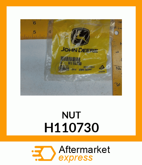FLANGE NUT, NUT H110730