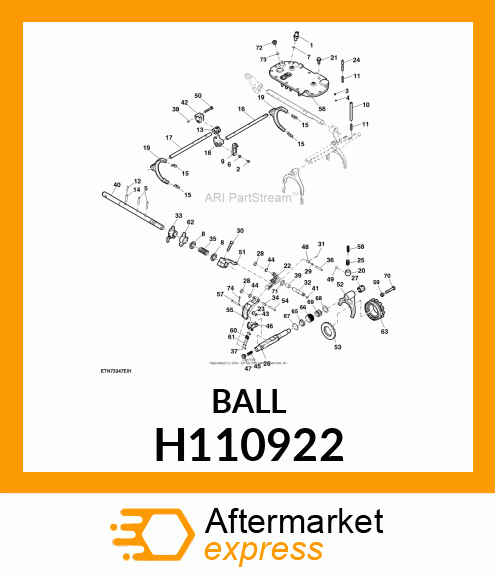 BALL DIN 5401 H110922