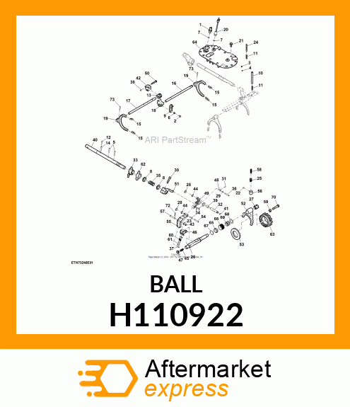 BALL DIN 5401 H110922