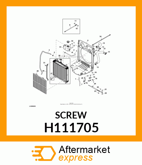 SCREW H111705