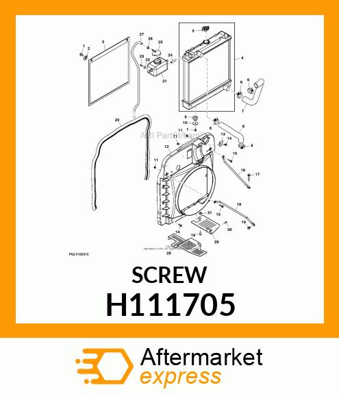SCREW H111705