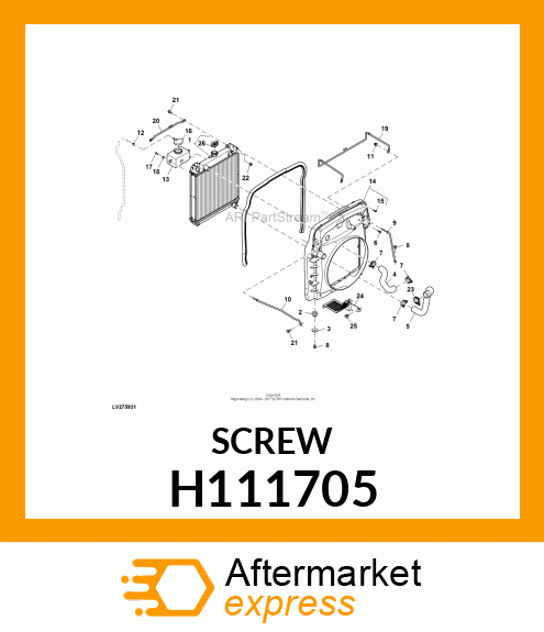 SCREW H111705