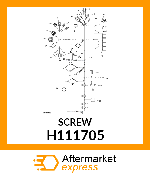 SCREW H111705