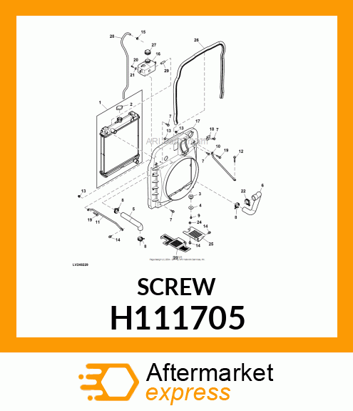 SCREW H111705