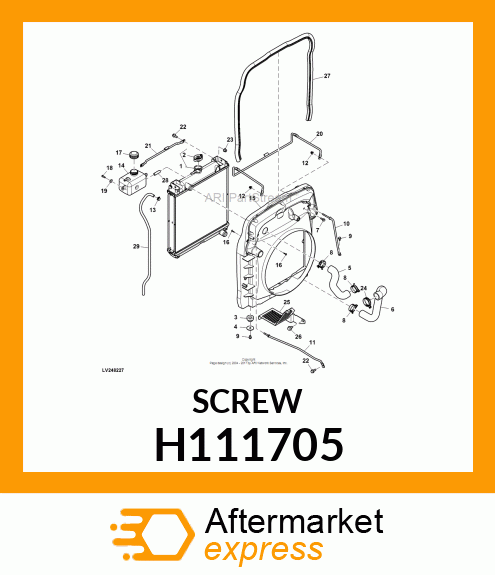 SCREW H111705