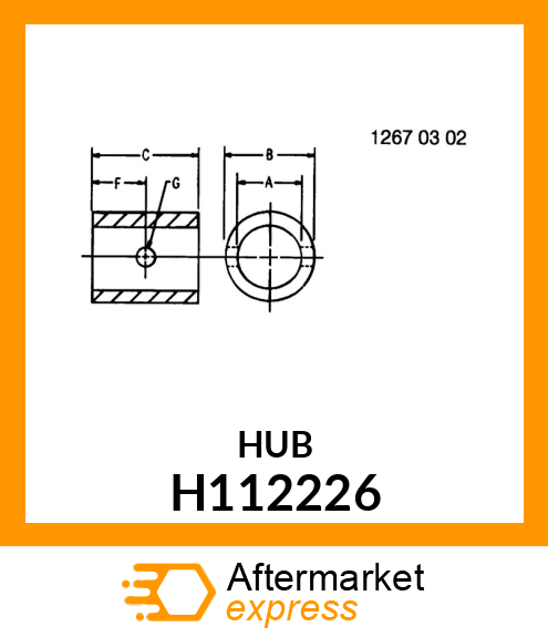 HUB H112226