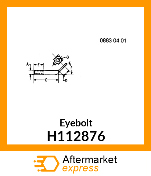 Eyebolt H112876