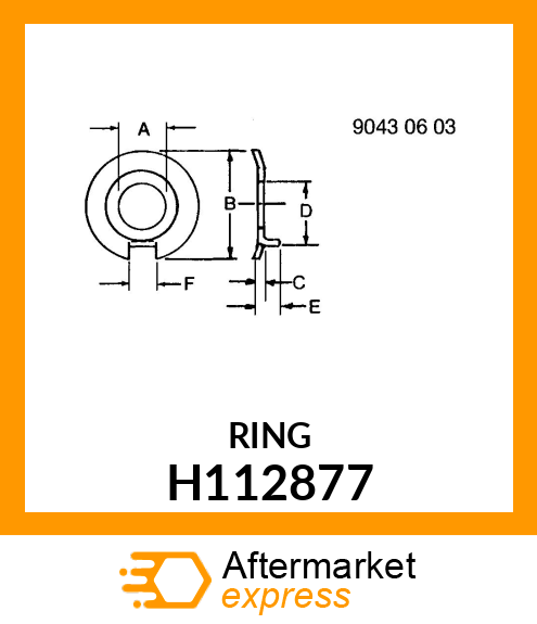 WASHER H112877