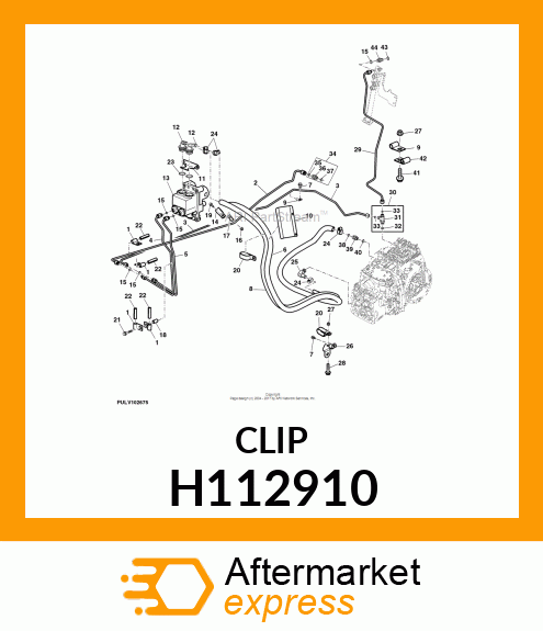 CLAMP, LIGHTWEIGHT 1/4 X 1/4 OD T H112910