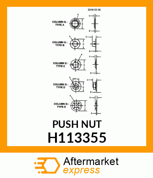 NUT H113355