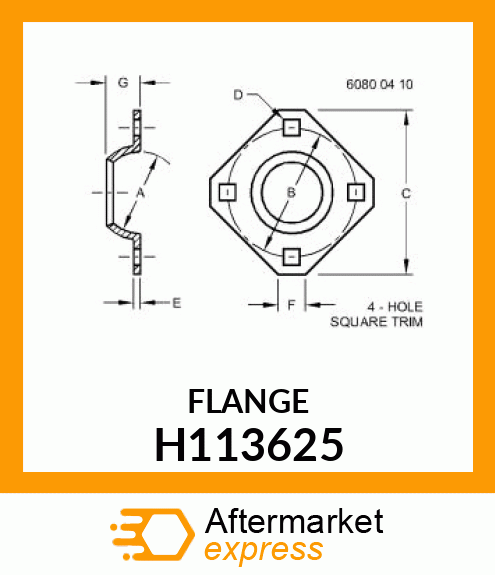 FLANGETTE H113625