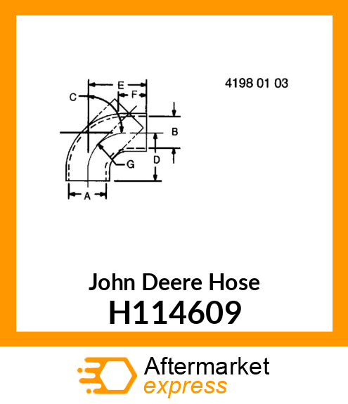 HOSE H114609