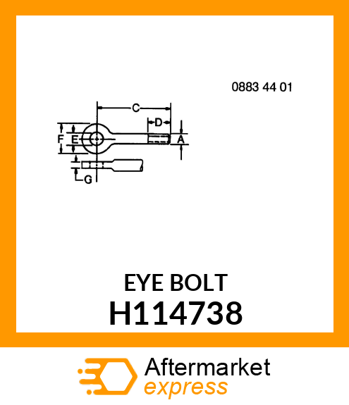 EYEBOLT, H114738