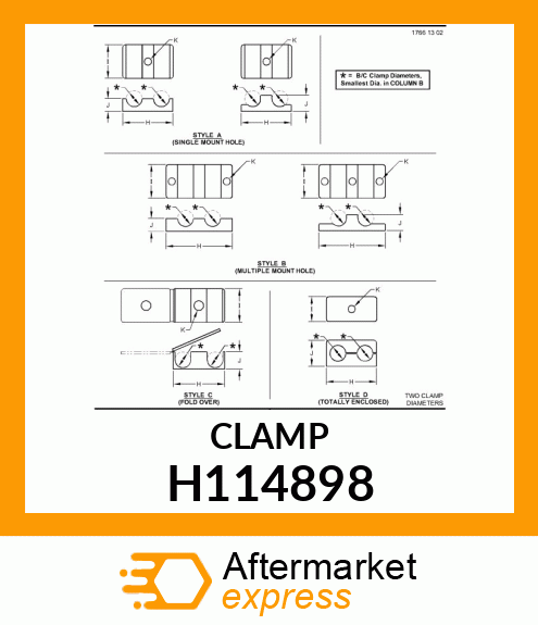 CLAMP H114898