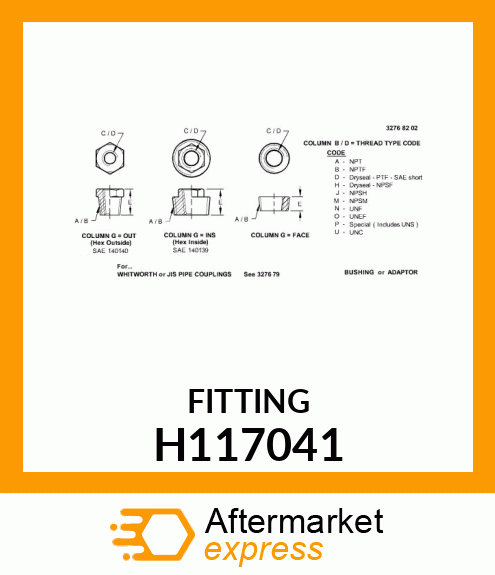 FITTING H117041