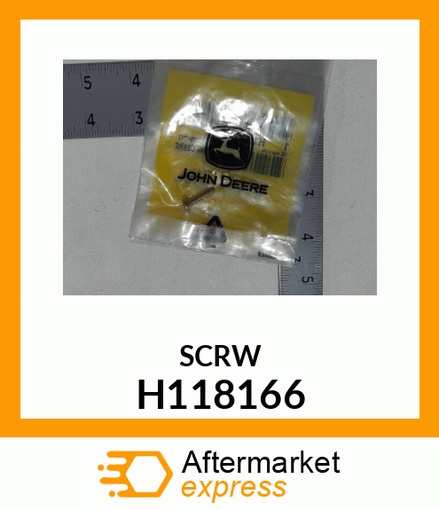 SCREW H118166