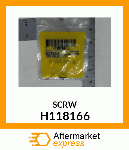 SCREW H118166