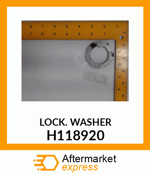 LOCK WASHER H118920