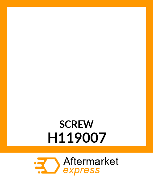 SCREW H119007