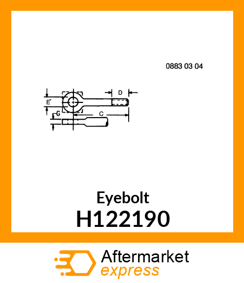 Eyebolt H122190