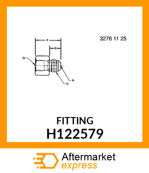 FITTING H122579