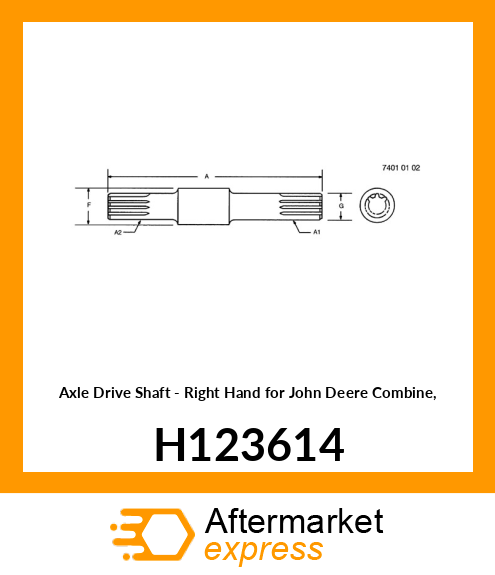 SHAFT H123614