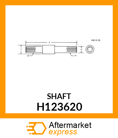 Drive Shaft H123620