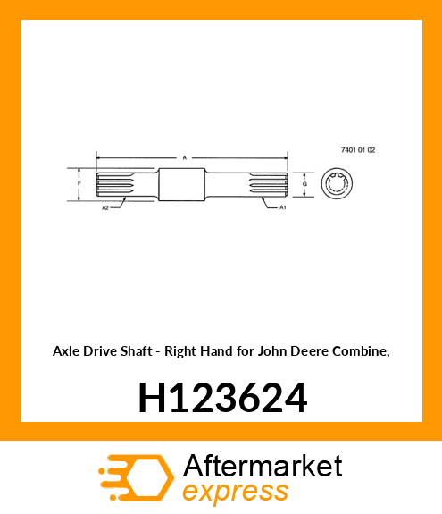 Drive Shaft H123624