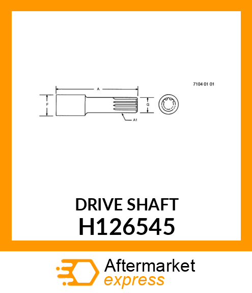 SHAFT H126545