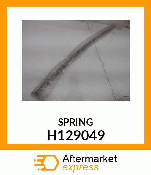 SPRING, COMPRESSION H129049