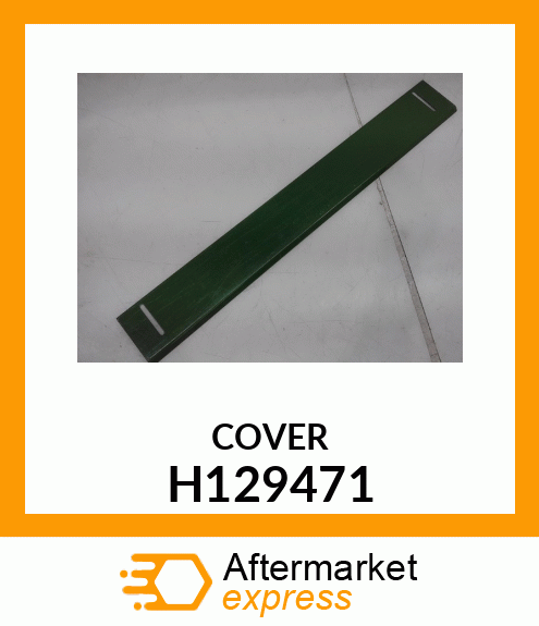 COVER, ADJUSTABLE CROSS AUGER H129471