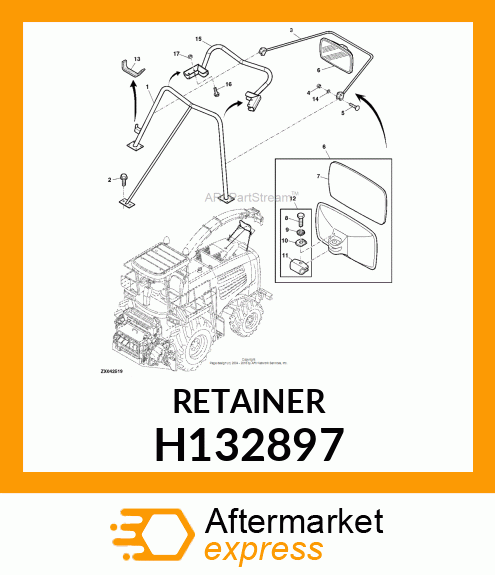 RETAINER H132897