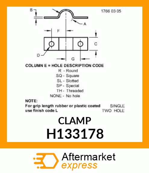 CLAMP, CLAMP H133178