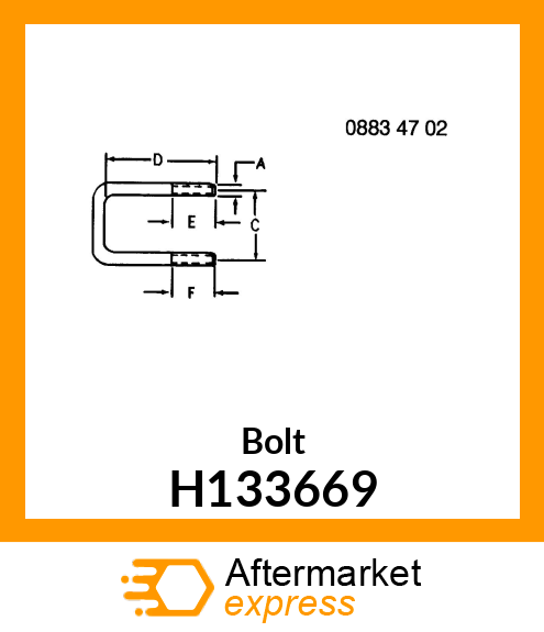 Bolt H133669