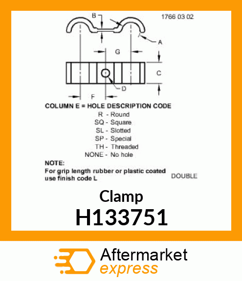 Clamp H133751