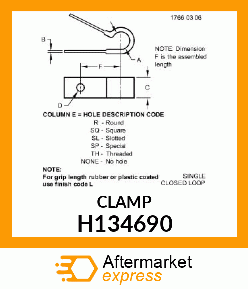 CLAMP H134690