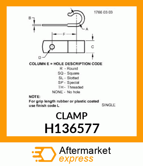 CLAMP H136577