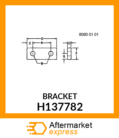 BRACKET H137782