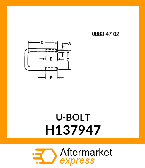 Bolt H137947