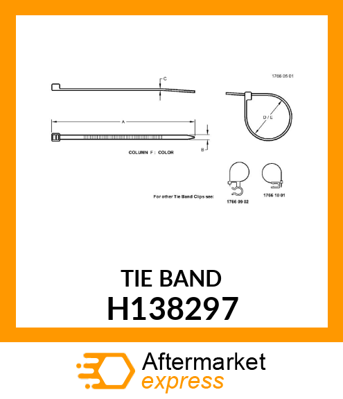 TIE BAND H138297